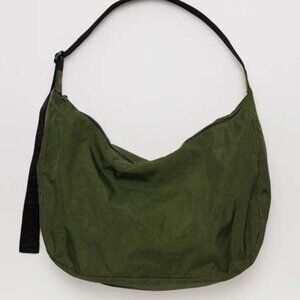 NWT Baggu Large Nylon Crescent Bag - Bay Laurel